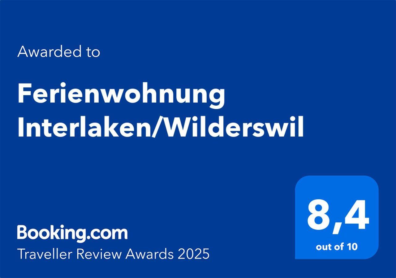 Ferienwohnung Interlaken/Wilderswil Εξωτερικό φωτογραφία
